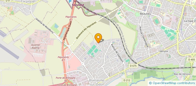 localisation de l'entreprise MONSIEUR REGIS GAUDEMER  BRETTEVILLE-SUR-ODON