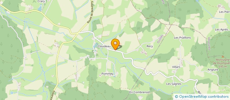 localisation de l'entreprise MONSIEUR REGIS GELIN  OZOLLES