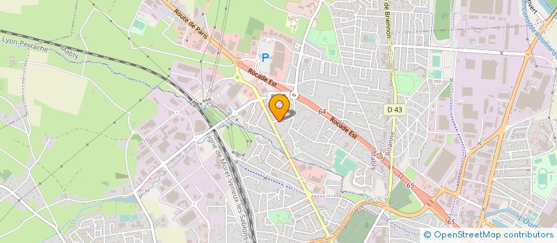 localisation de l'entreprise MONSIEUR REGIS GENNARO  MABLY