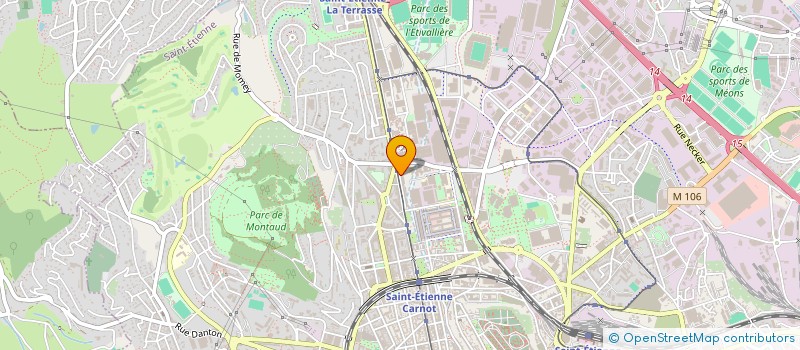 localisation de l'entreprise MONSIEUR REGIS GIRAUD  SAINT-ETIENNE