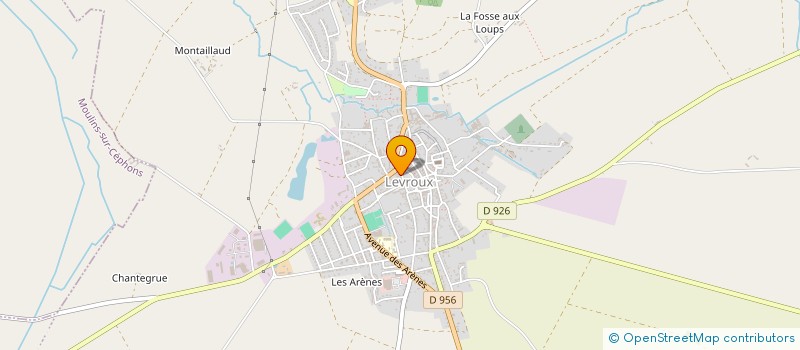 localisation de l'entreprise MONSIEUR REGIS GOGUET à LEVROUX