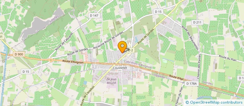 localisation de l'entreprise MONSIEUR REGIS GONZALBO  CABRIERES-D AVIGNON