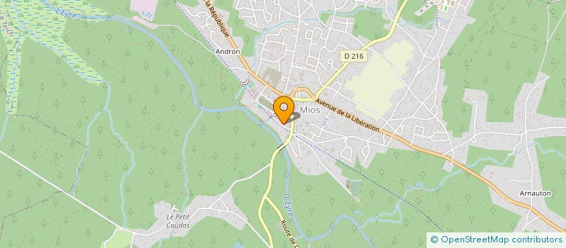 localisation de l'entreprise MONSIEUR REGIS GREGOIRE  MIOS