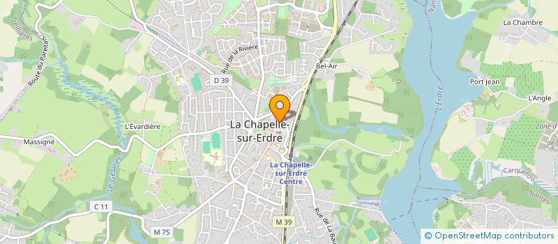 localisation de l'entreprise MONSIEUR REGIS GUILLARD à LA CHAPELLE-SUR-ERDRE