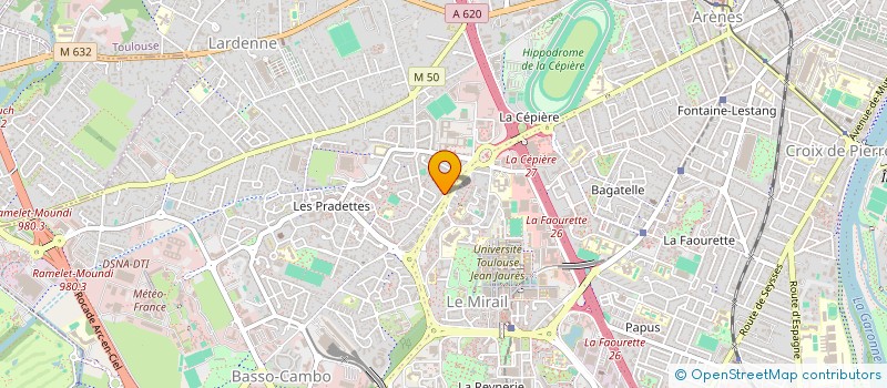 localisation de l'entreprise MONSIEUR REGIS GUILLEMOT  TOULOUSE