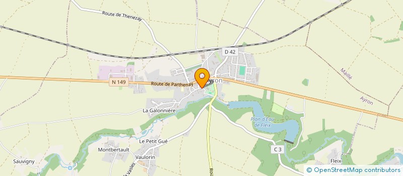 localisation de l'entreprise MONSIEUR REGIS GUINOUARD  AYRON