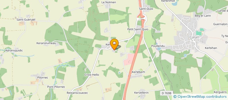 localisation de l'entreprise MONSIEUR REGIS HARNAY à CLEGUER