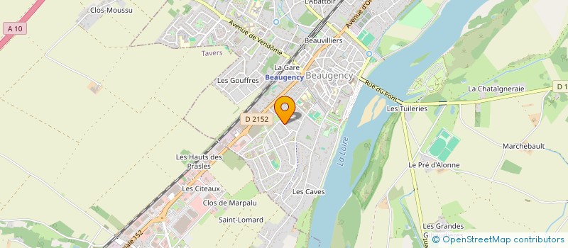localisation de l'entreprise MONSIEUR REGIS HENRY à BEAUGENCY