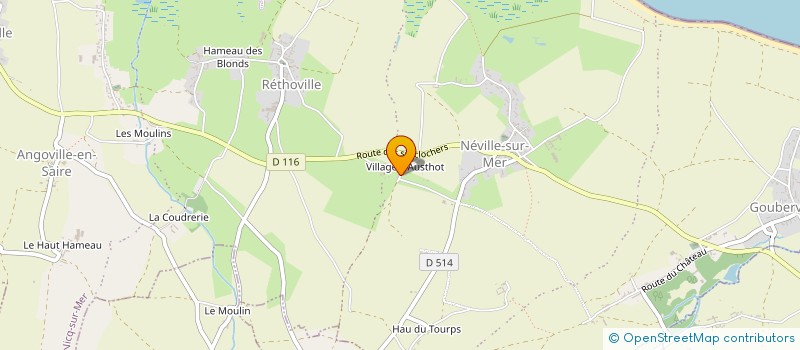 localisation de l'entreprise MONSIEUR REGIS HUGUES  VICQ-SUR-MER