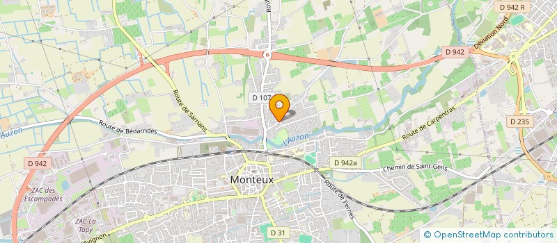 localisation de l'entreprise MONSIEUR REGIS ILTIS  MONTEUX