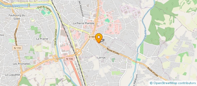 localisation de l'entreprise MONSIEUR REGIS JANNELLI  ALES