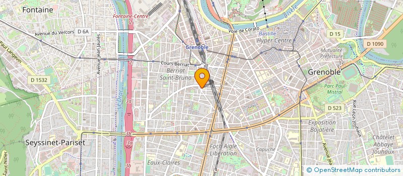 localisation de l'entreprise MONSIEUR REGIS JEHENNE à GRENOBLE