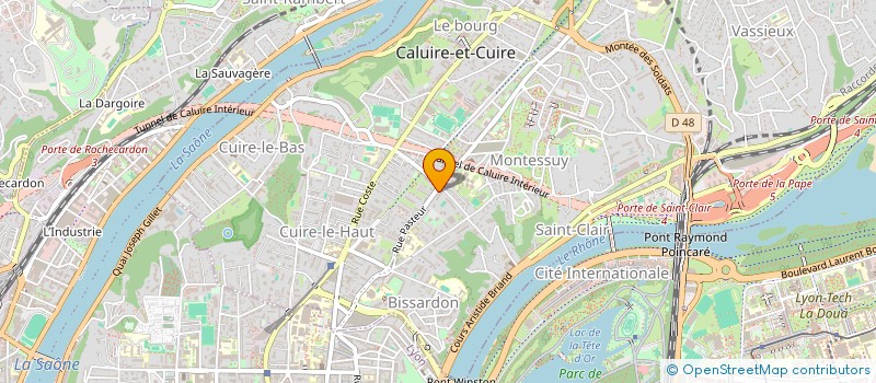 localisation de l'entreprise MONSIEUR REGIS JOLY à CALUIRE-ET-CUIRE