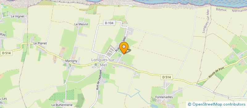 localisation de l'entreprise MONSIEUR REGIS JORET à MAGNY-EN-BESSIN