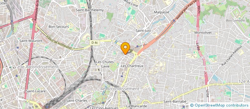 localisation de l'entreprise MONSIEUR REGIS LABLAUDE  MARSEILLE