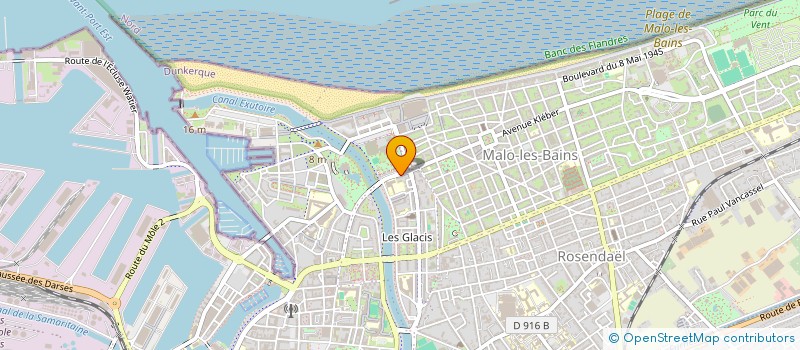 localisation de l'entreprise MONSIEUR REGIS LACOUR à DUNKERQUE