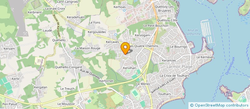 localisation de l'entreprise MONSIEUR REGIS LAMATY à LARMOR-PLAGE