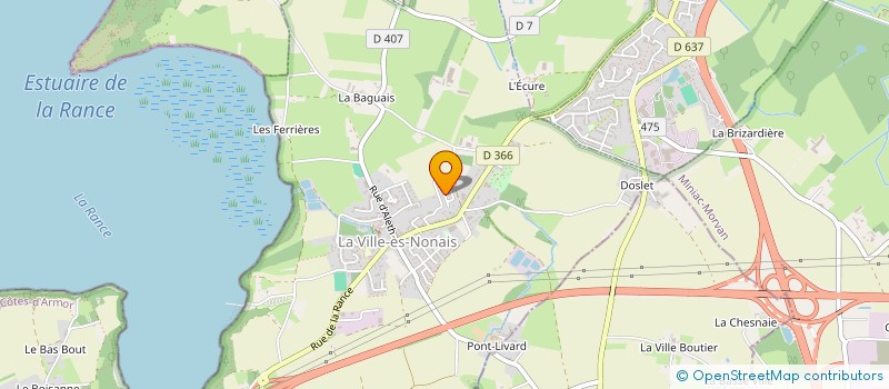 localisation de l'entreprise MONSIEUR REGIS LAUNAY  LA VILLE-ES-NONAIS