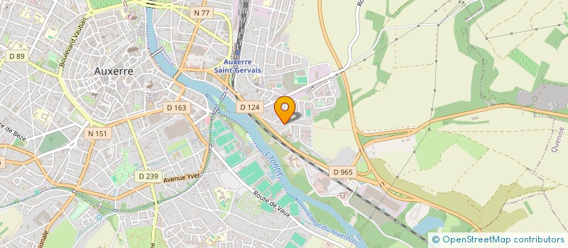 localisation de l'entreprise MONSIEUR REGIS LAURIN à AUXERRE