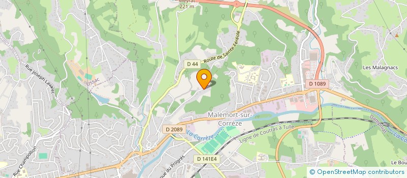 localisation de l'entreprise MONSIEUR REGIS LAVAL  MALEMORT