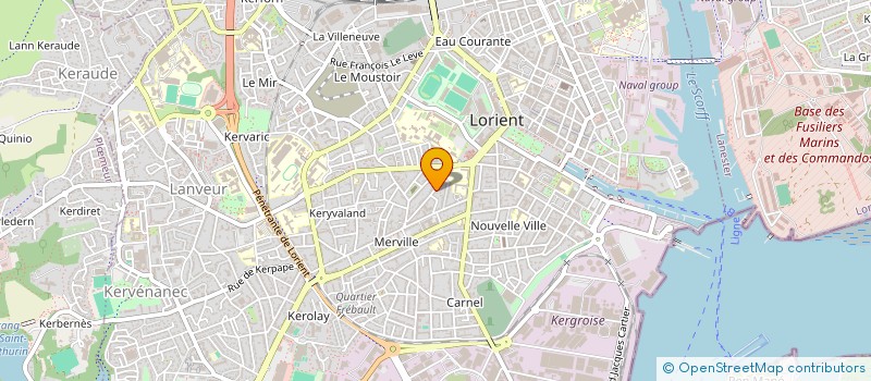 localisation de l'entreprise MONSIEUR REGIS LE PAIH à LORIENT