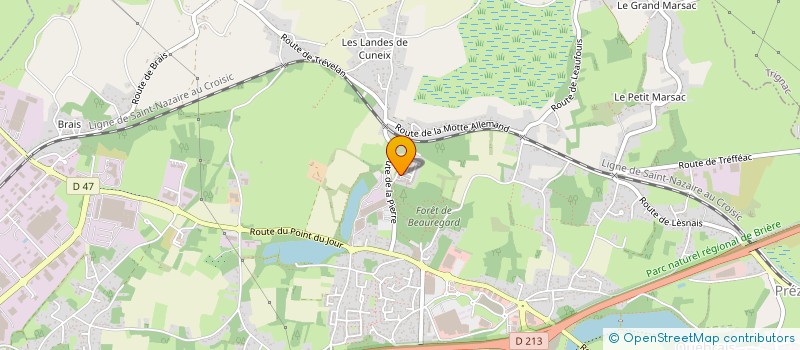 localisation de l'entreprise MONSIEUR REGIS LE PENNEC  SAINT-NAZAIRE