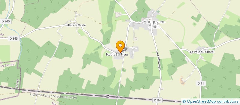 localisation de l'entreprise MONSIEUR REGIS LEFRANC  MARIGNY-EN-ORXOIS