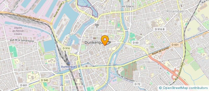 localisation de l'entreprise MONSIEUR REGIS LESAEGE à DUNKERQUE