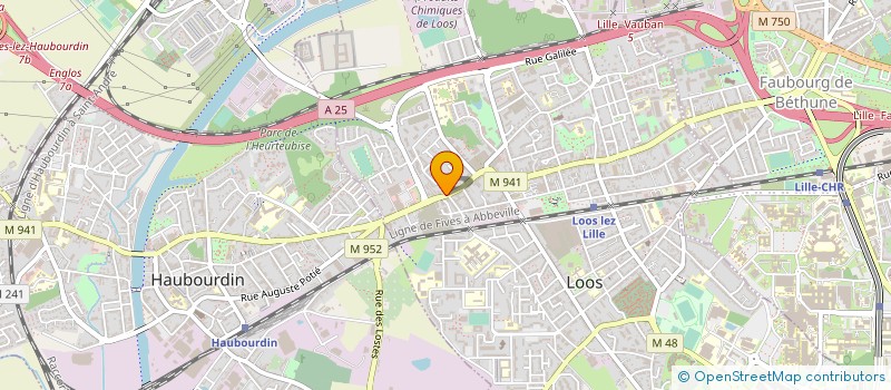 localisation de l'entreprise MONSIEUR REGIS LESAGE  LOOS