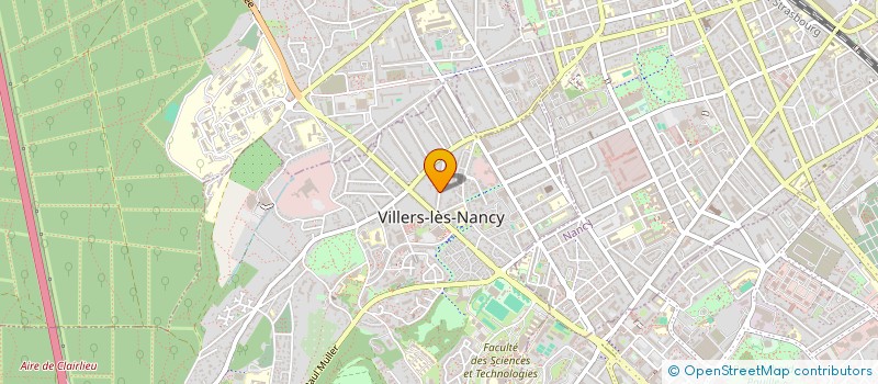 localisation de l'entreprise MONSIEUR REGIS LHOSTE  VILLERS-LES-NANCY