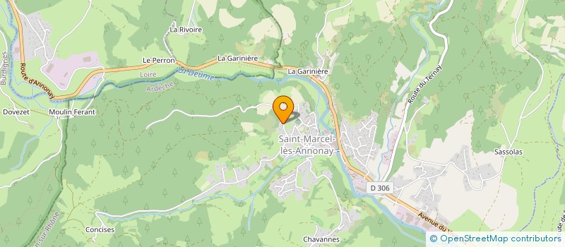localisation de l'entreprise MONSIEUR REGIS LINOSSIER à SAINT-MARCEL-LES-ANNONAY