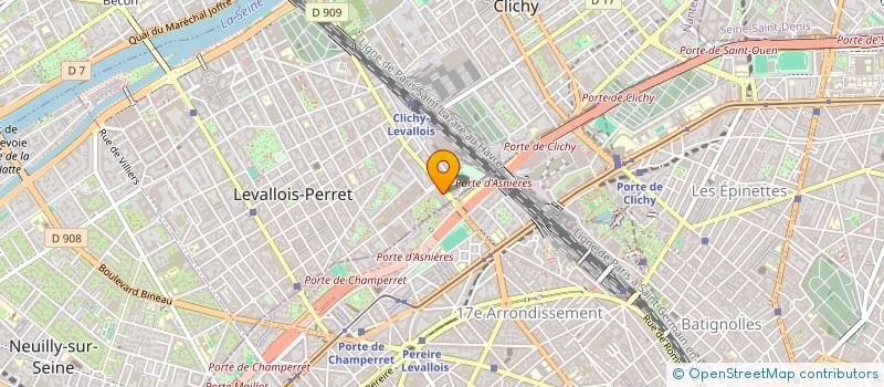 localisation de l'entreprise MONSIEUR REGIS LOPEZ-KAUFMAN à LEVALLOIS-PERRET