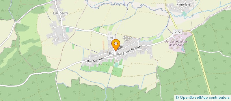 localisation de l'entreprise MONSIEUR REGIS LUDWIG  ESCHBACH