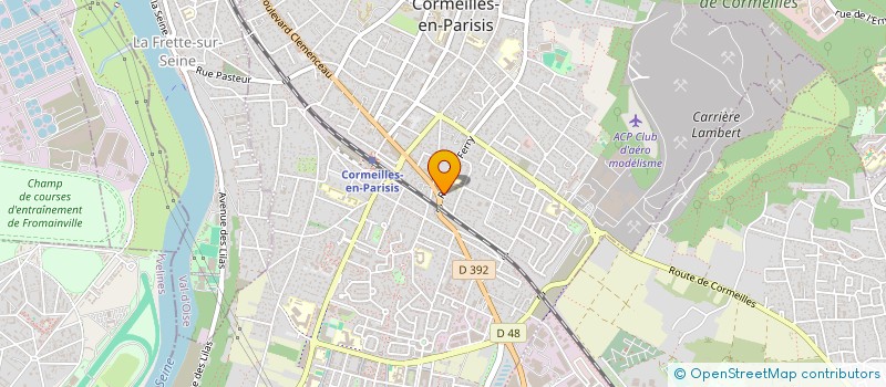 localisation de l'entreprise MONSIEUR REGIS MACE  CORMEILLES-EN-PARISIS