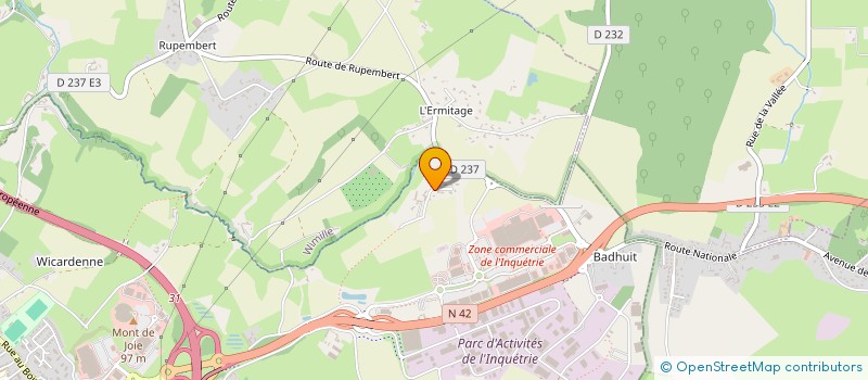 localisation de l'entreprise MONSIEUR REGIS MAILLARD  SAINT-MARTIN-BOULOGNE