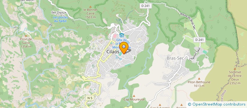 localisation de l'entreprise MONSIEUR REGIS MAILLOT à CILAOS