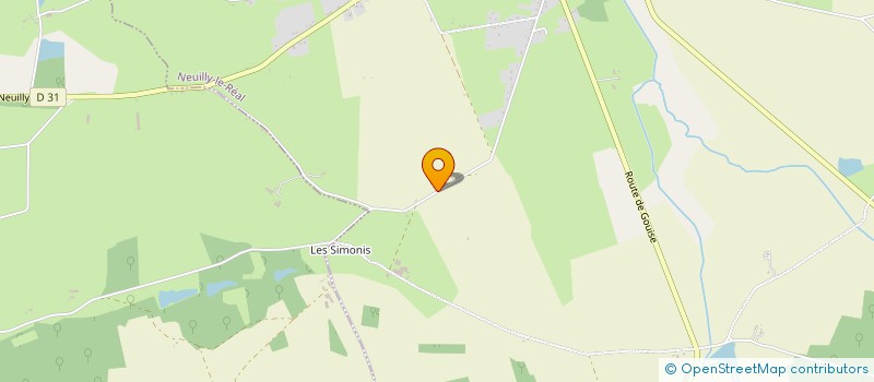 localisation de l'entreprise MONSIEUR REGIS MALANDRE  MONTBEUGNY