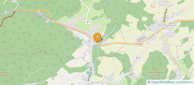 localisation de l'entreprise MONSIEUR REGIS MALECKI  LA SALLE