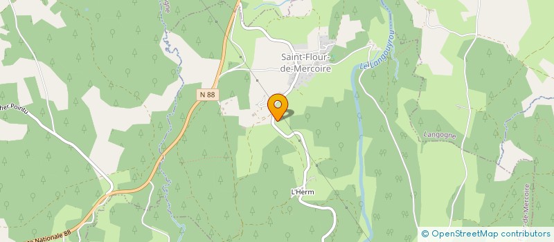 localisation de l'entreprise MONSIEUR REGIS MALZIEU  CHEYLARD-L EVEQUE