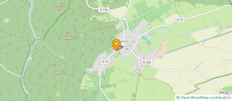 localisation de l'entreprise MONSIEUR REGIS MANTZ  NEUWILLER-LES-SAVERNE