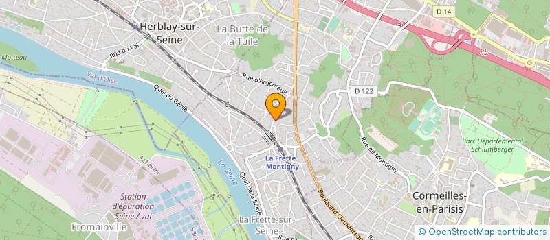 localisation de l'entreprise MONSIEUR REGIS MARCHIANO à LA FRETTE-SUR-SEINE