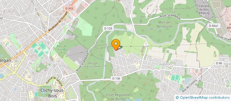 localisation de l'entreprise MONSIEUR REGIS MATELLINI  COUBRON