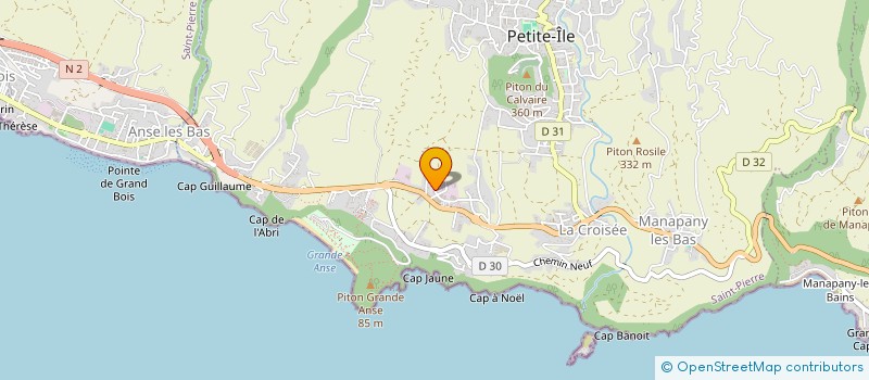 localisation de l'entreprise MONSIEUR REGIS MATHIS  PETITE-ILE