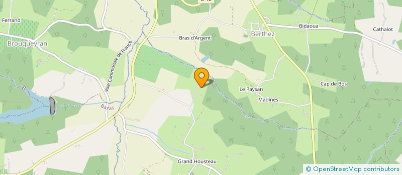 localisation de l'entreprise MONSIEUR REGIS MAURIAC  LADOS