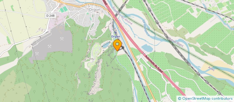 localisation de l'entreprise MONSIEUR REGIS MAZURCZAK  ORGON