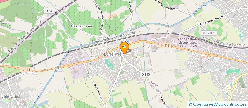 localisation de l'entreprise MONSIEUR REGIS MERCIER  LUNEL-VIEL