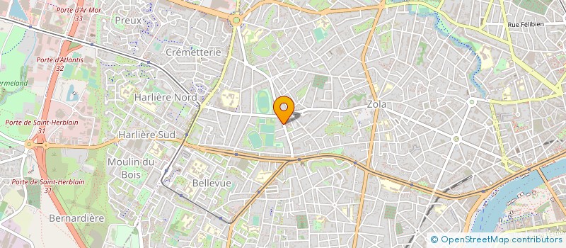 localisation de l'entreprise MONSIEUR REGIS MERCIER à NANTES