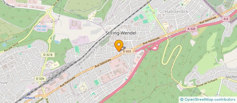 localisation de l'entreprise MONSIEUR REGIS MIHELIC à STIRING-WENDEL