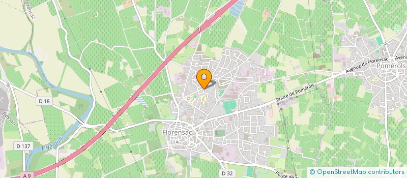 localisation de l'entreprise MONSIEUR REGIS MISZTAL  FLORENSAC