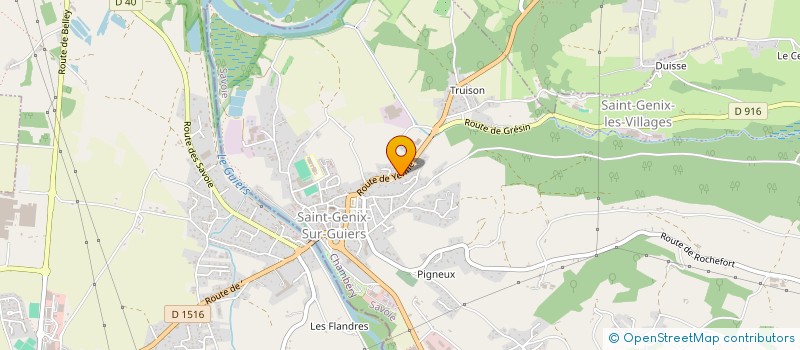 localisation de l'entreprise MONSIEUR REGIS MOMMESSIN  SAINT-GENIX-LES-VILLAGES